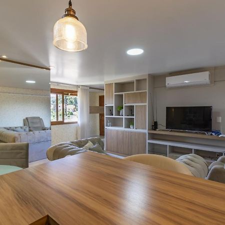Rosa Apartamento Solar da Encosta Gramado Esterno foto