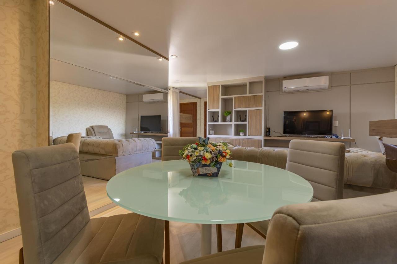Rosa Apartamento Solar da Encosta Gramado Esterno foto