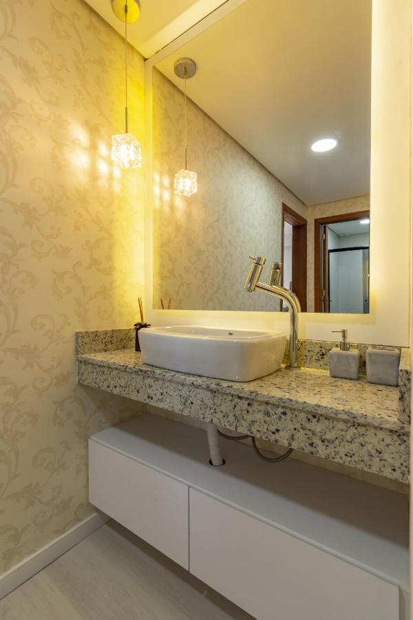 Rosa Apartamento Solar da Encosta Gramado Esterno foto