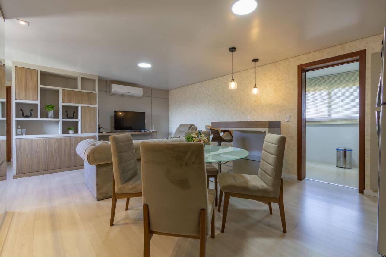 Rosa Apartamento Solar da Encosta Gramado Esterno foto
