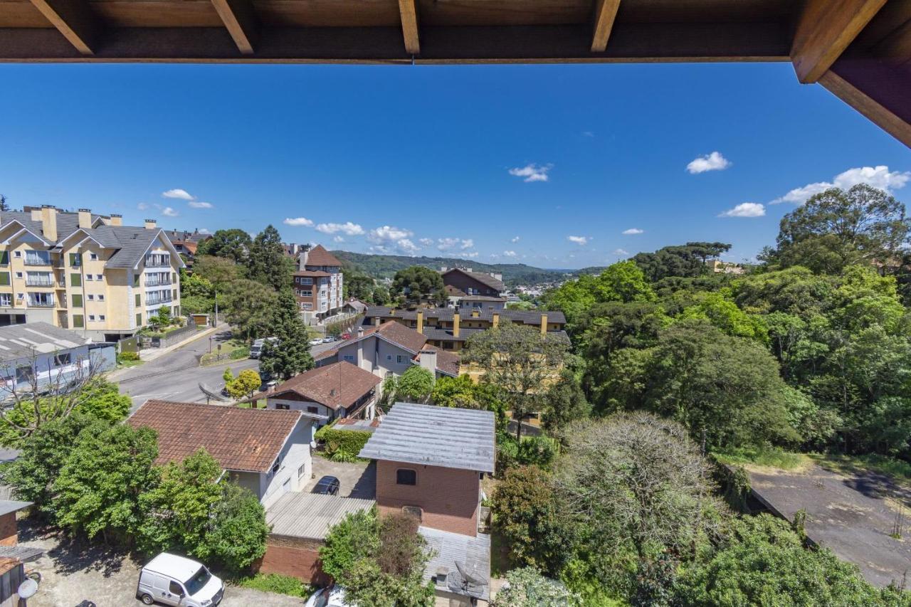 Rosa Apartamento Solar da Encosta Gramado Esterno foto